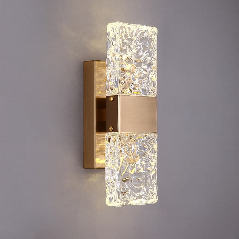 “Warp” Accent Crystal Wall Sconce - thumbnail 7