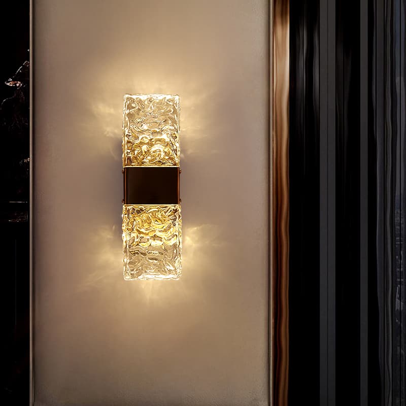 “Warp” Accent Crystal Wall Sconce - thumbnail 5