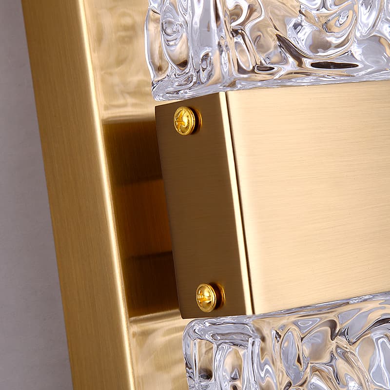 “Warp” Accent Crystal Wall Sconce - thumbnail 3
