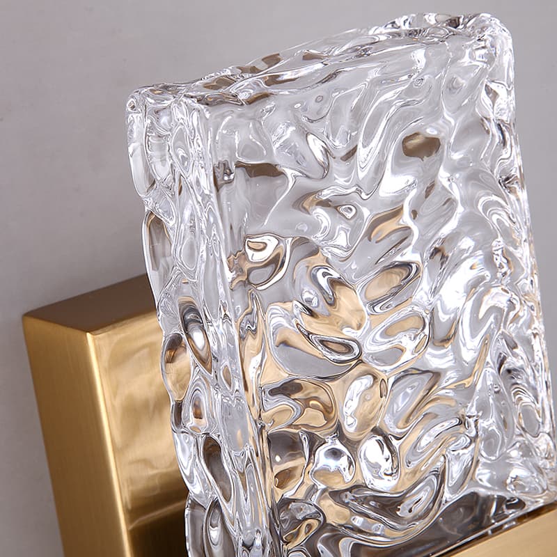 “Warp” Accent Crystal Wall Sconce - thumbnail 2