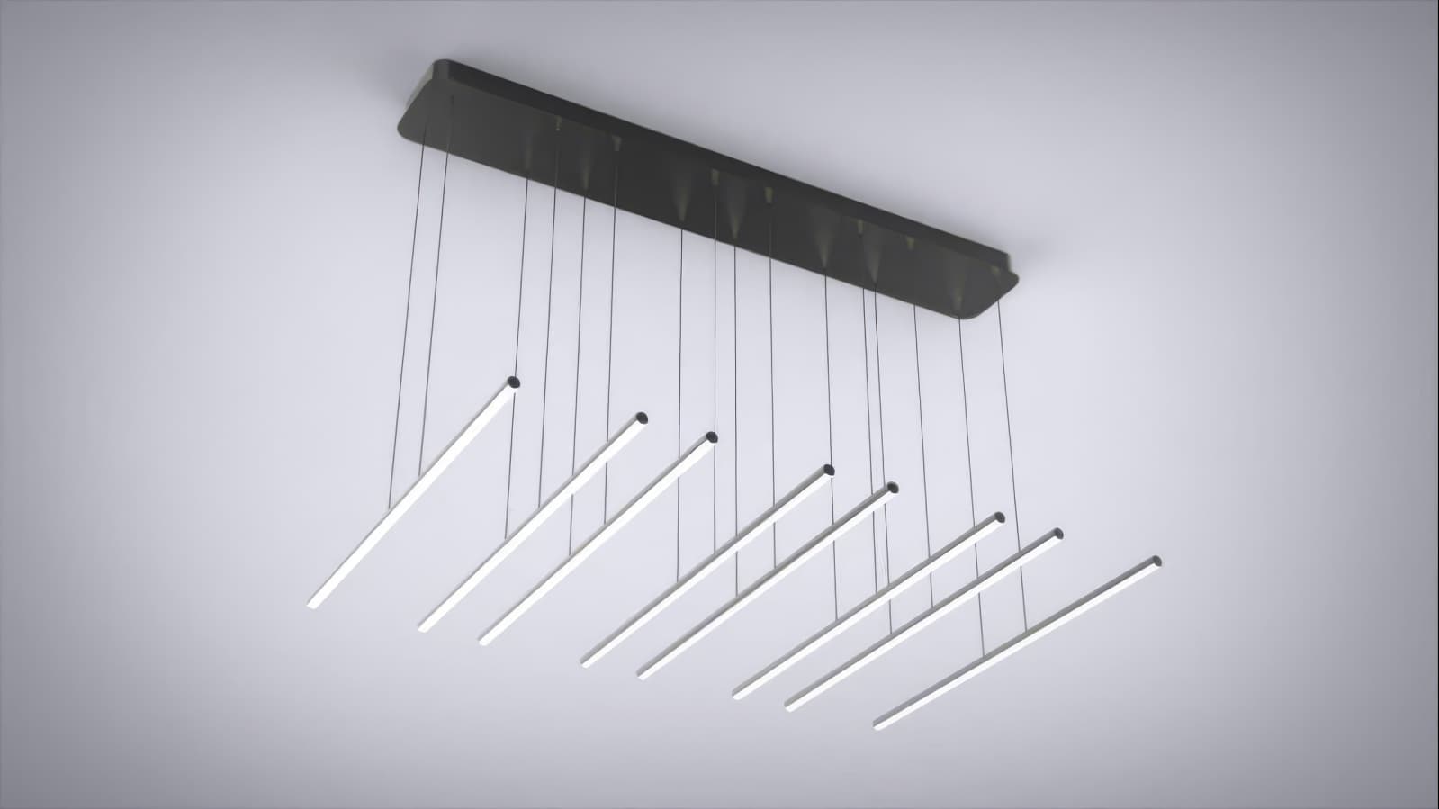 “Parallel” 8 Pendant Light Fixture - thumbnail 2