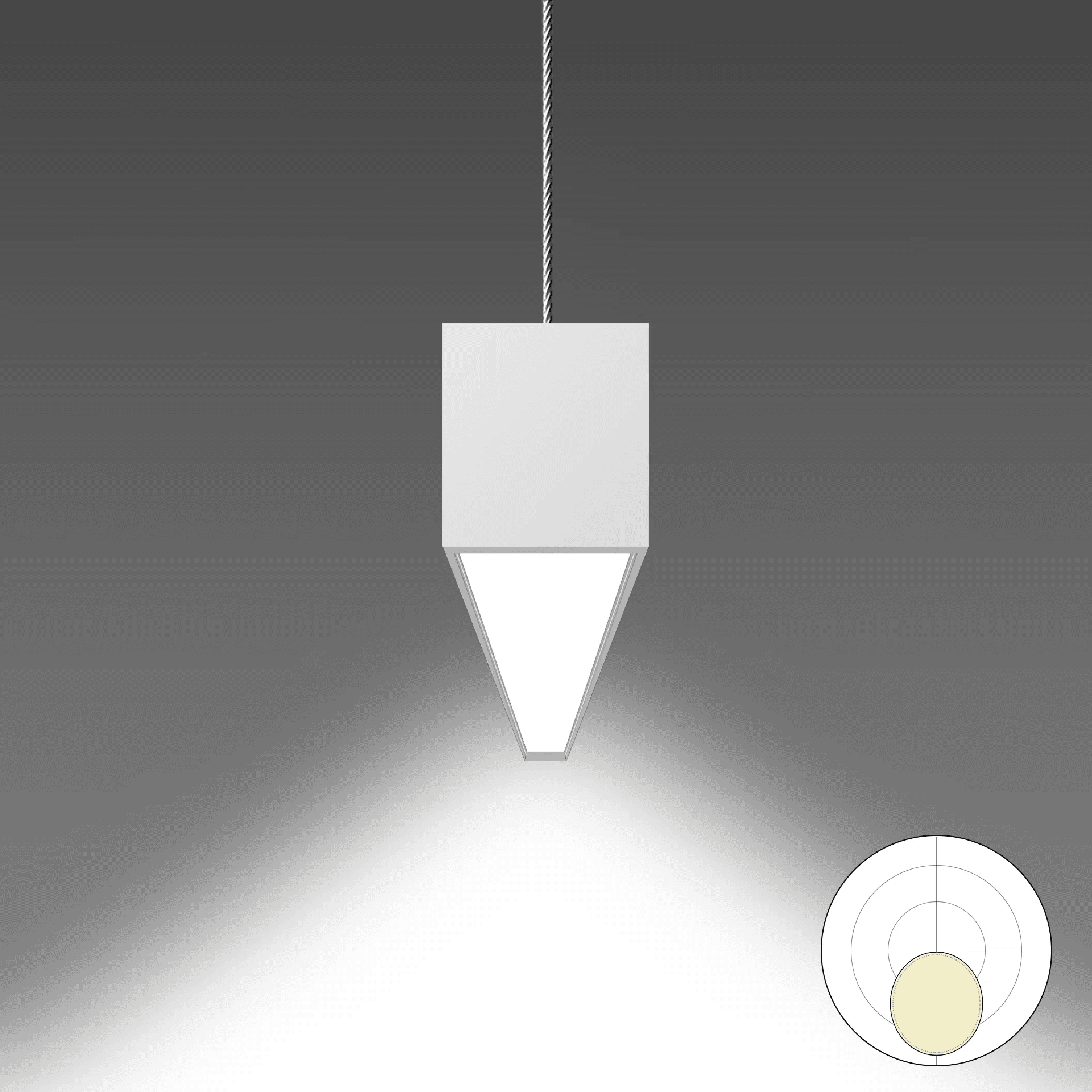 “Seamless” 4FT Linear Office LED Pendant Light - thumbnail 4