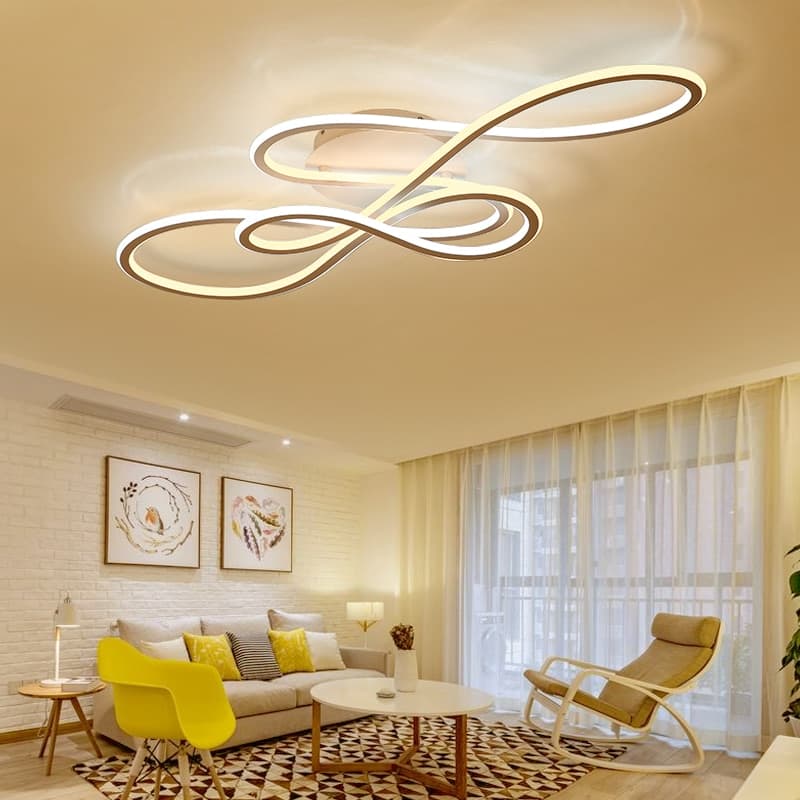 “Ribbon” Modern Ceiling Light - thumbnail 5