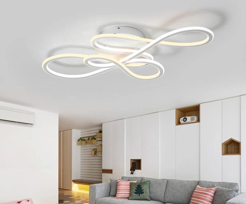 “Ribbon” Modern Ceiling Light