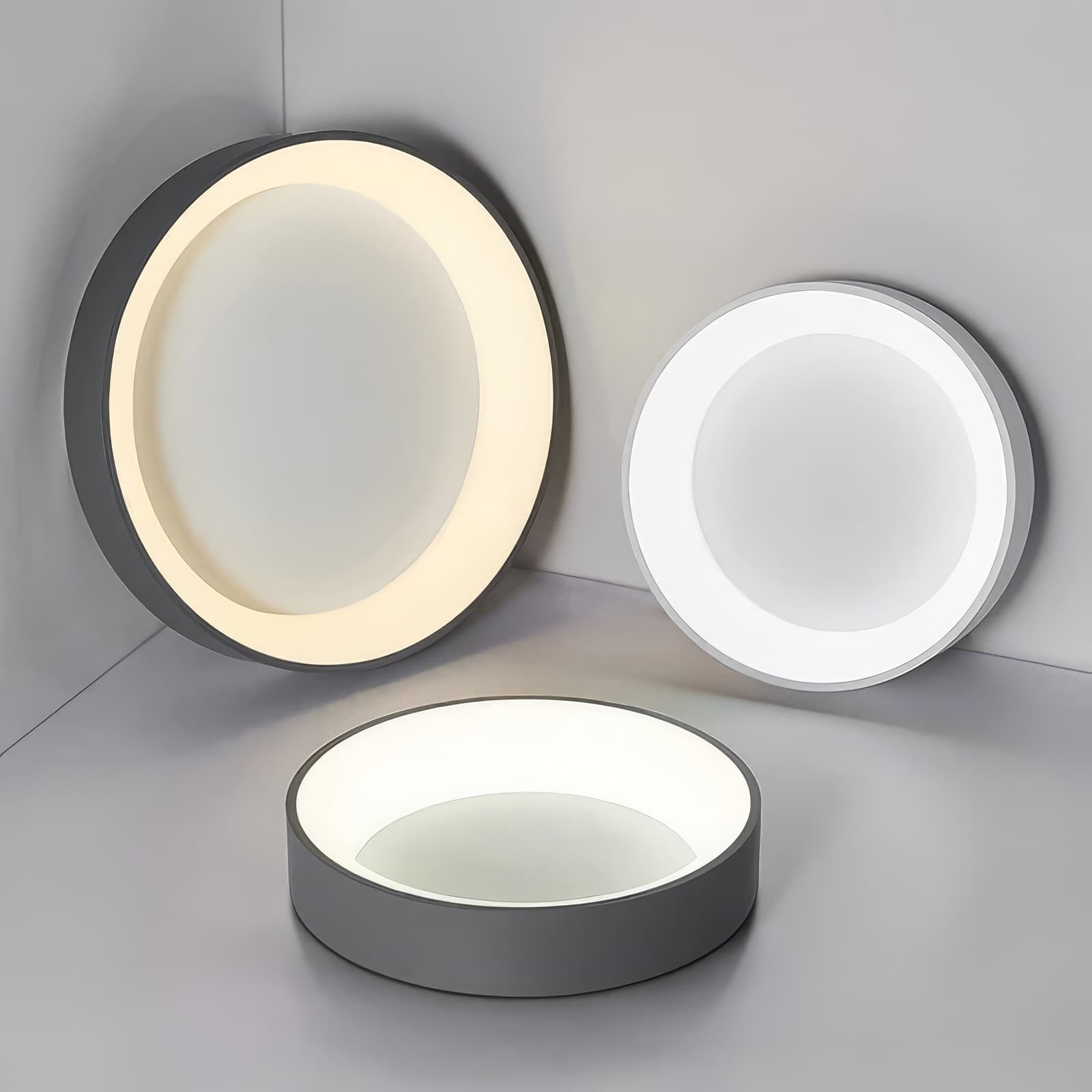 “Halo” Modern Round Ceiling Light - thumbnail 3