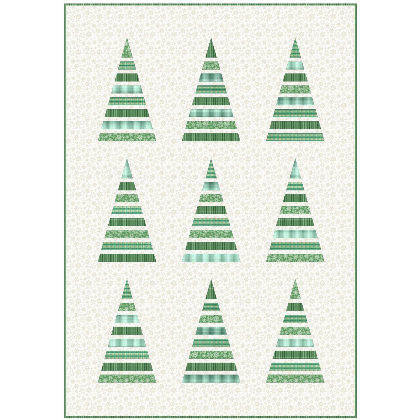 Cool Yule napping quilt kit – Gingerbread Lane