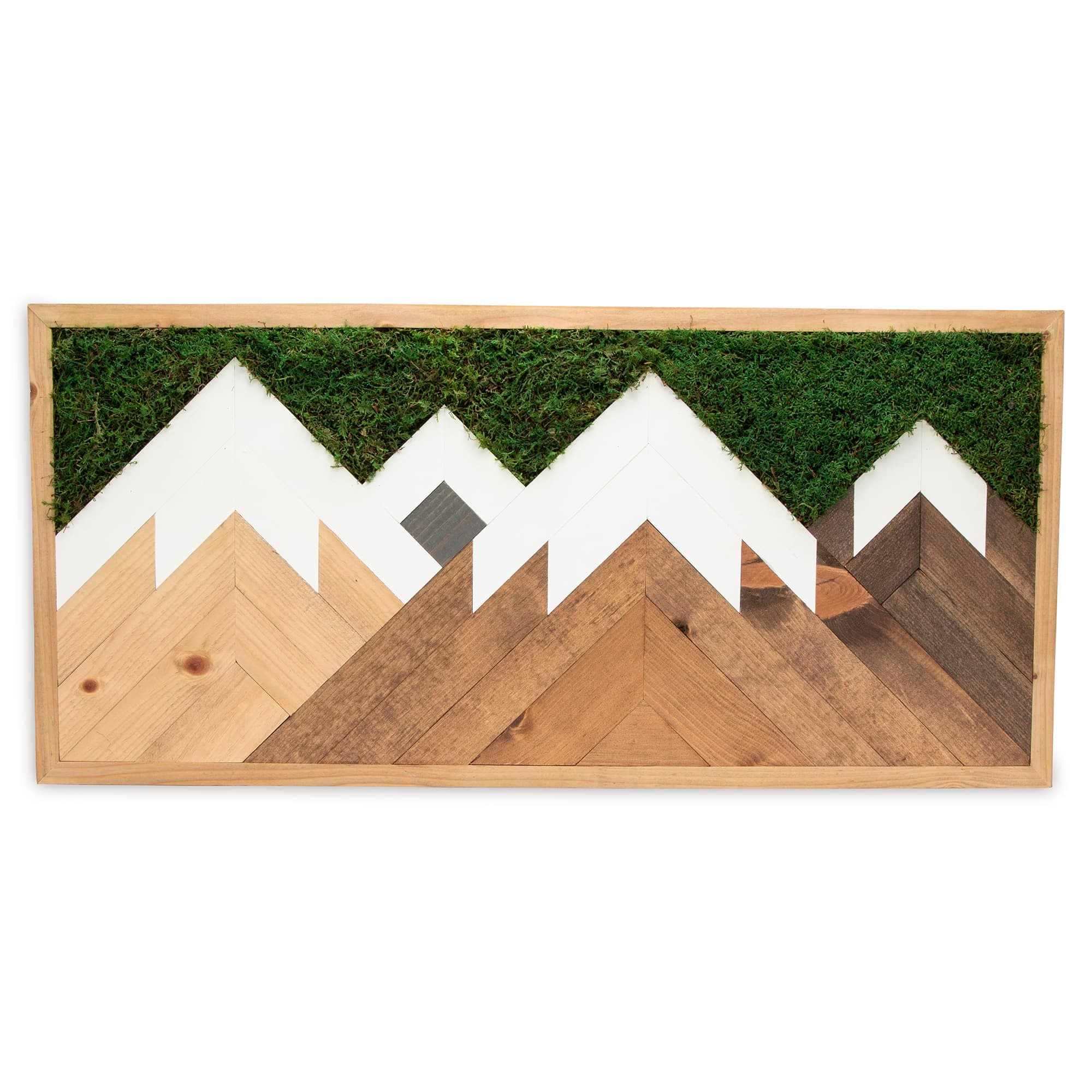Mountain Live Moss Wall Art - thumbnail 3