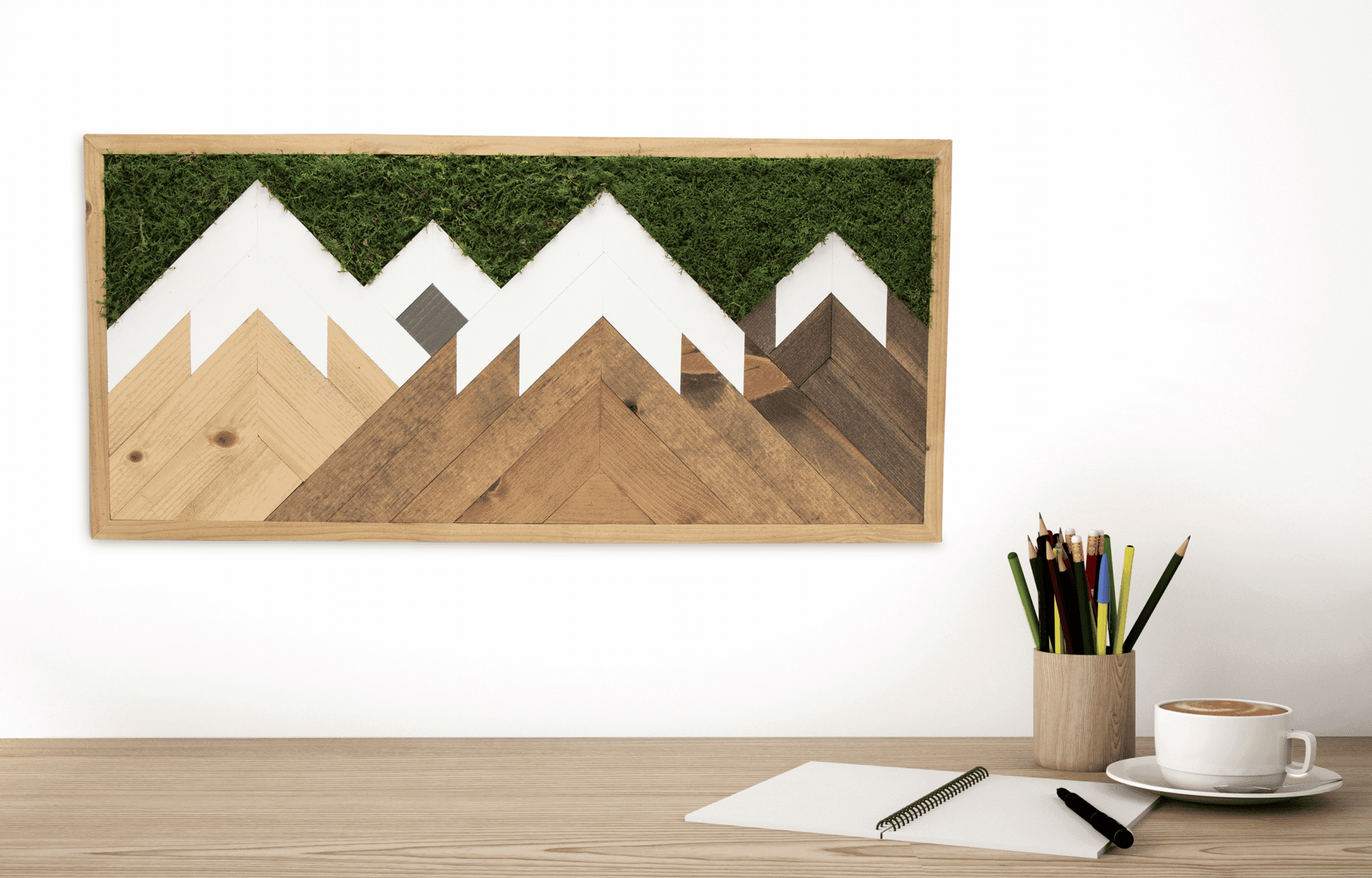 Mountain Live Moss Wall Art - thumbnail 5