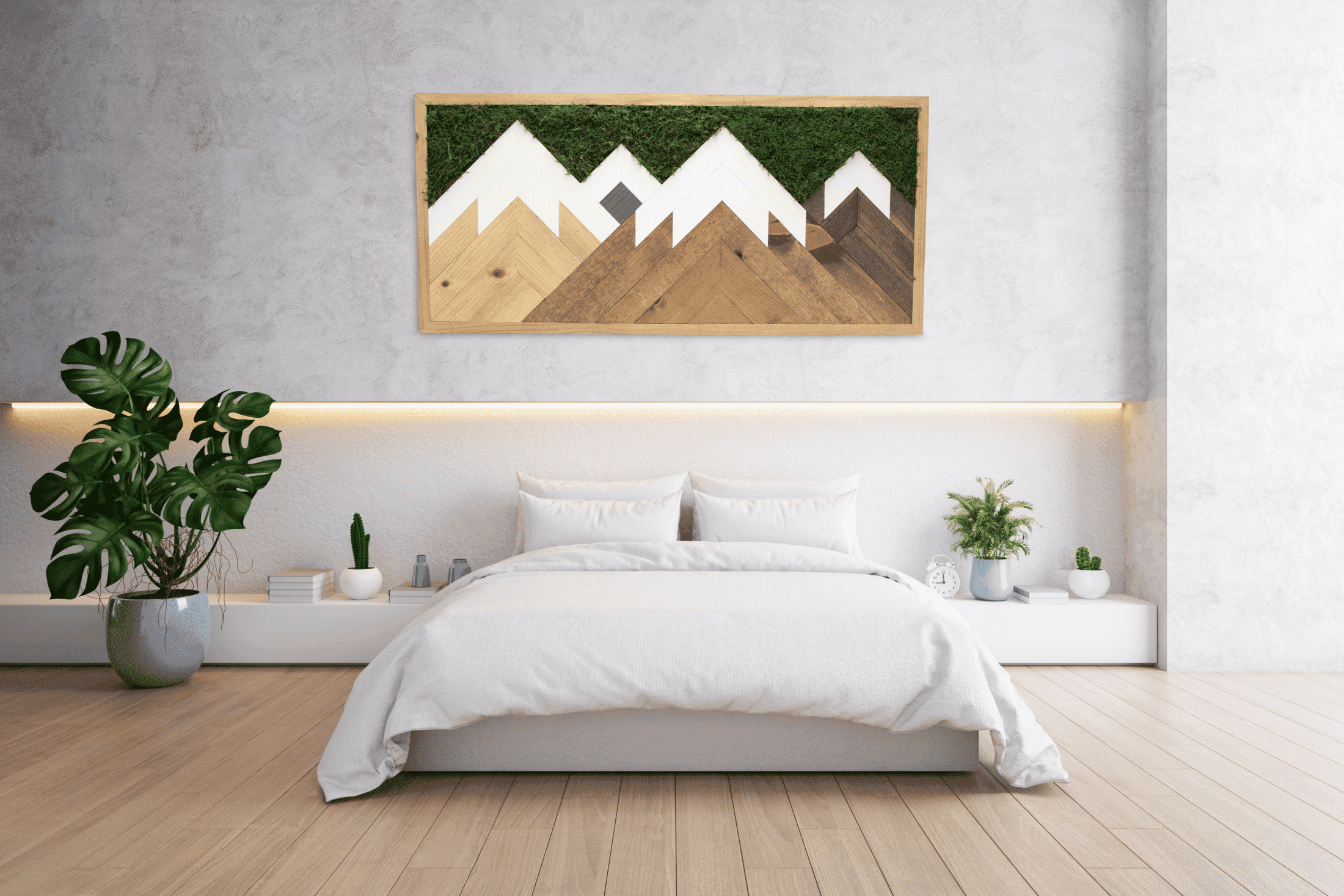 Mountain Live Moss Wall Art - thumbnail 10