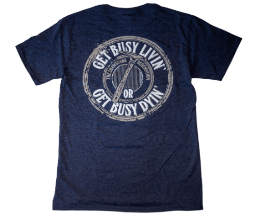 Shawshank Shirt – Get Busy Livin’