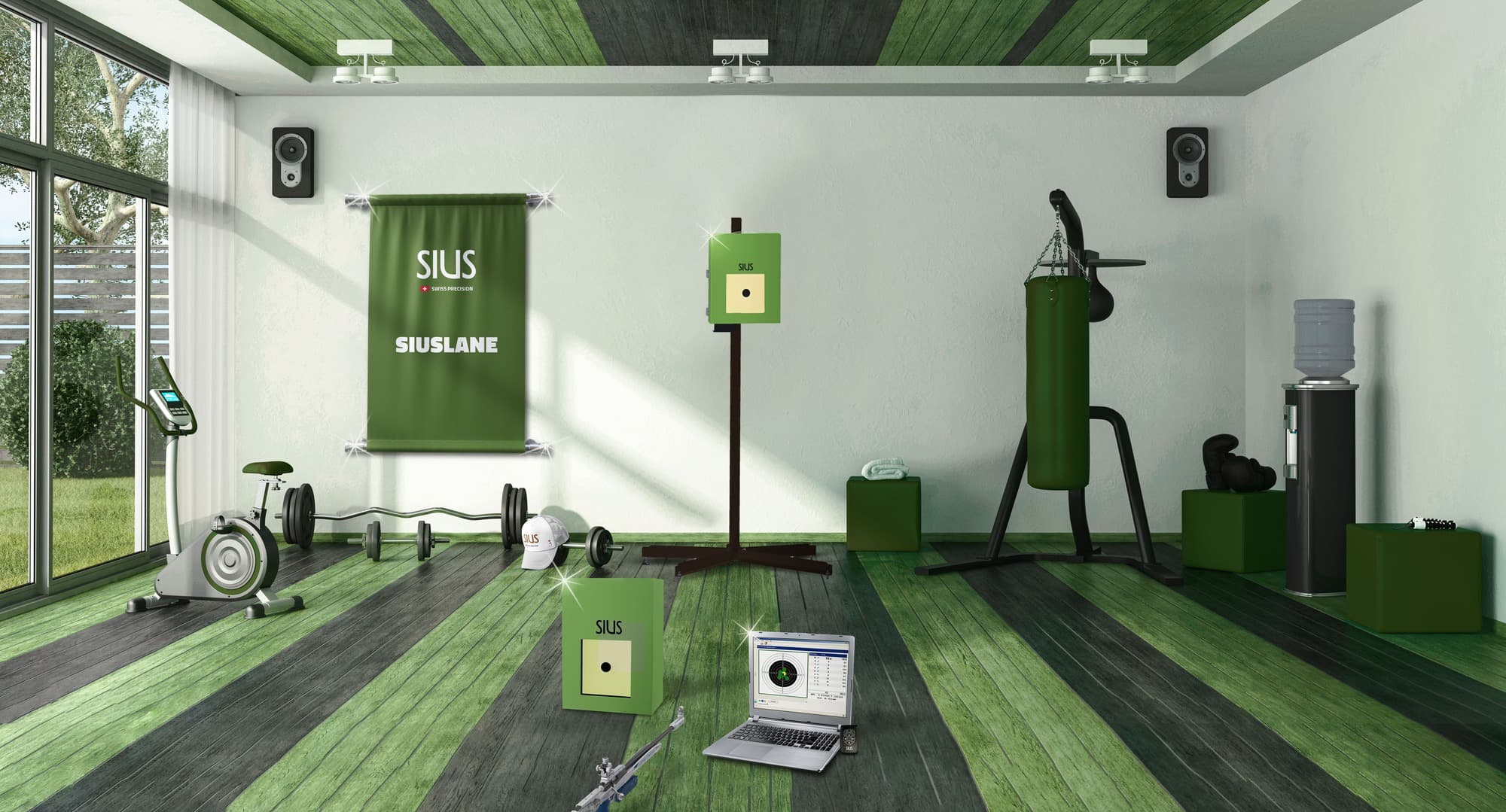 Sius: Siuslane Home Electronic Air Gun Target – Sius Mobile Training System