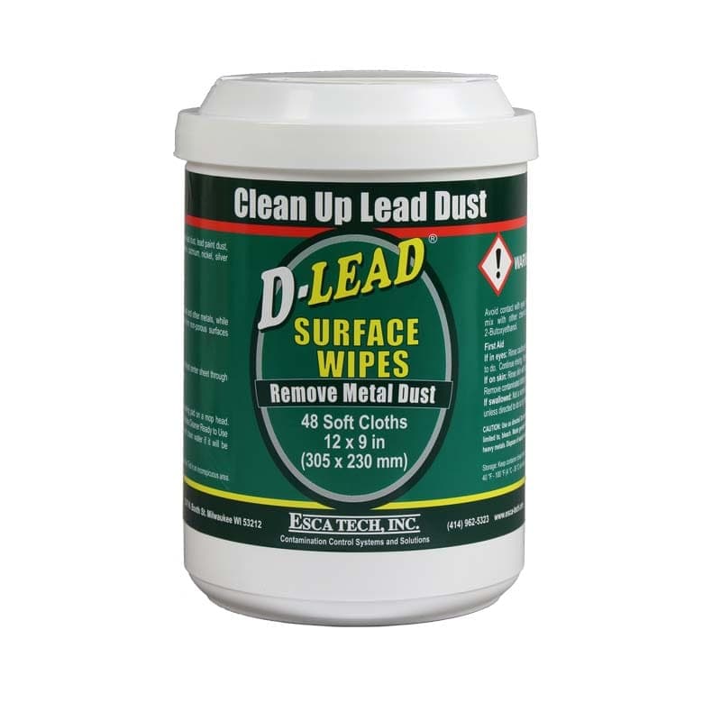D-Lead Surface Wipes (Case of 8)