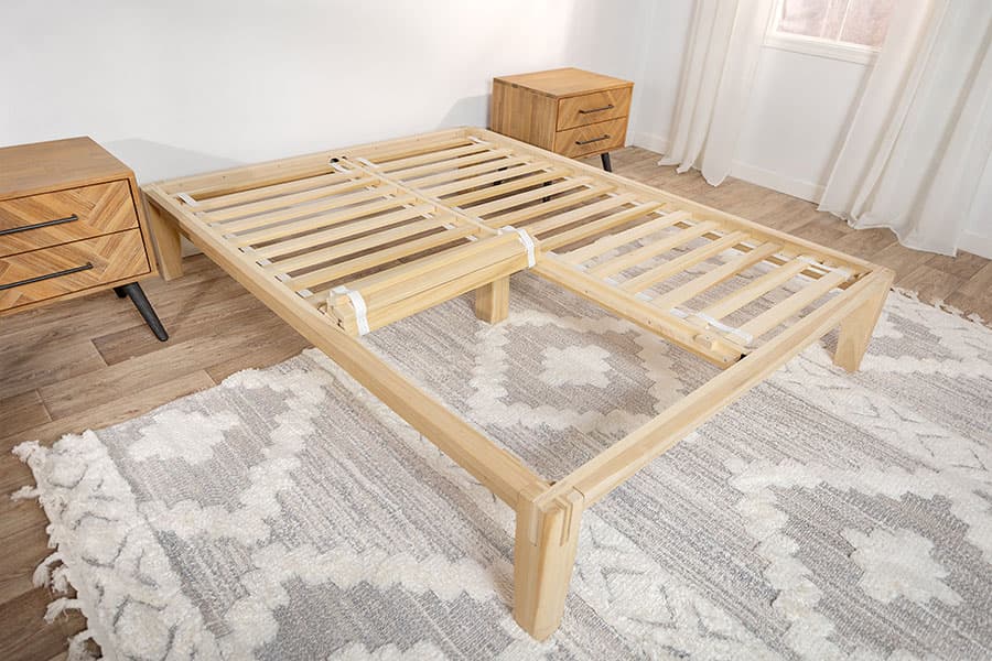 Premium Wood Platform Bed - thumbnail 5