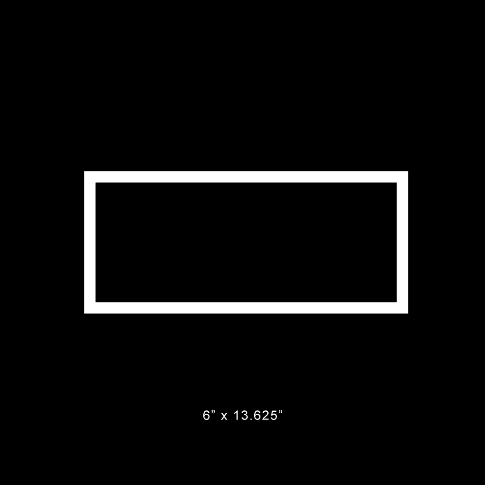 CLEARANCE – Rex 6.00″ x 13.625″ x 1/8″