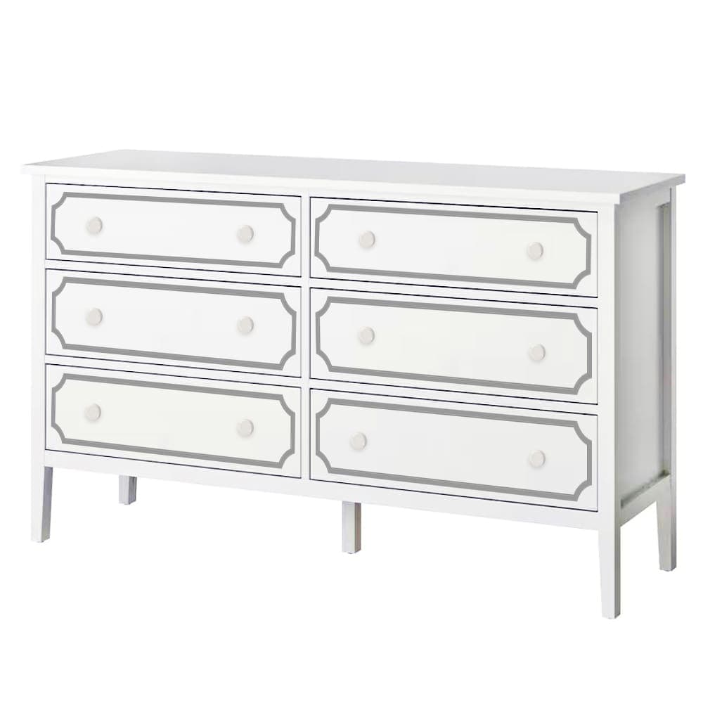 Anne kit for Ikea Gullaberg Dresser 6 drawer