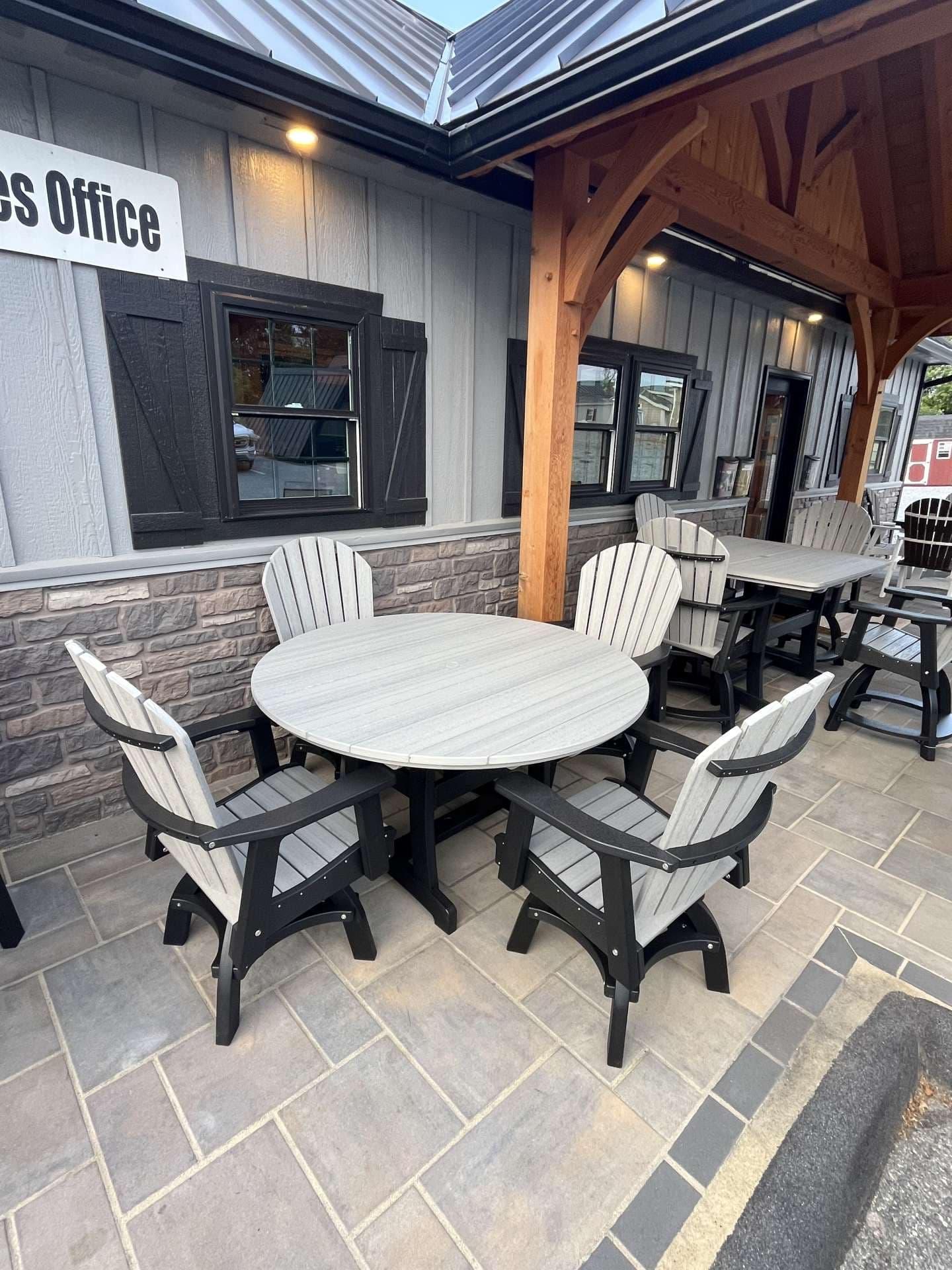 54” Poly Dining Set