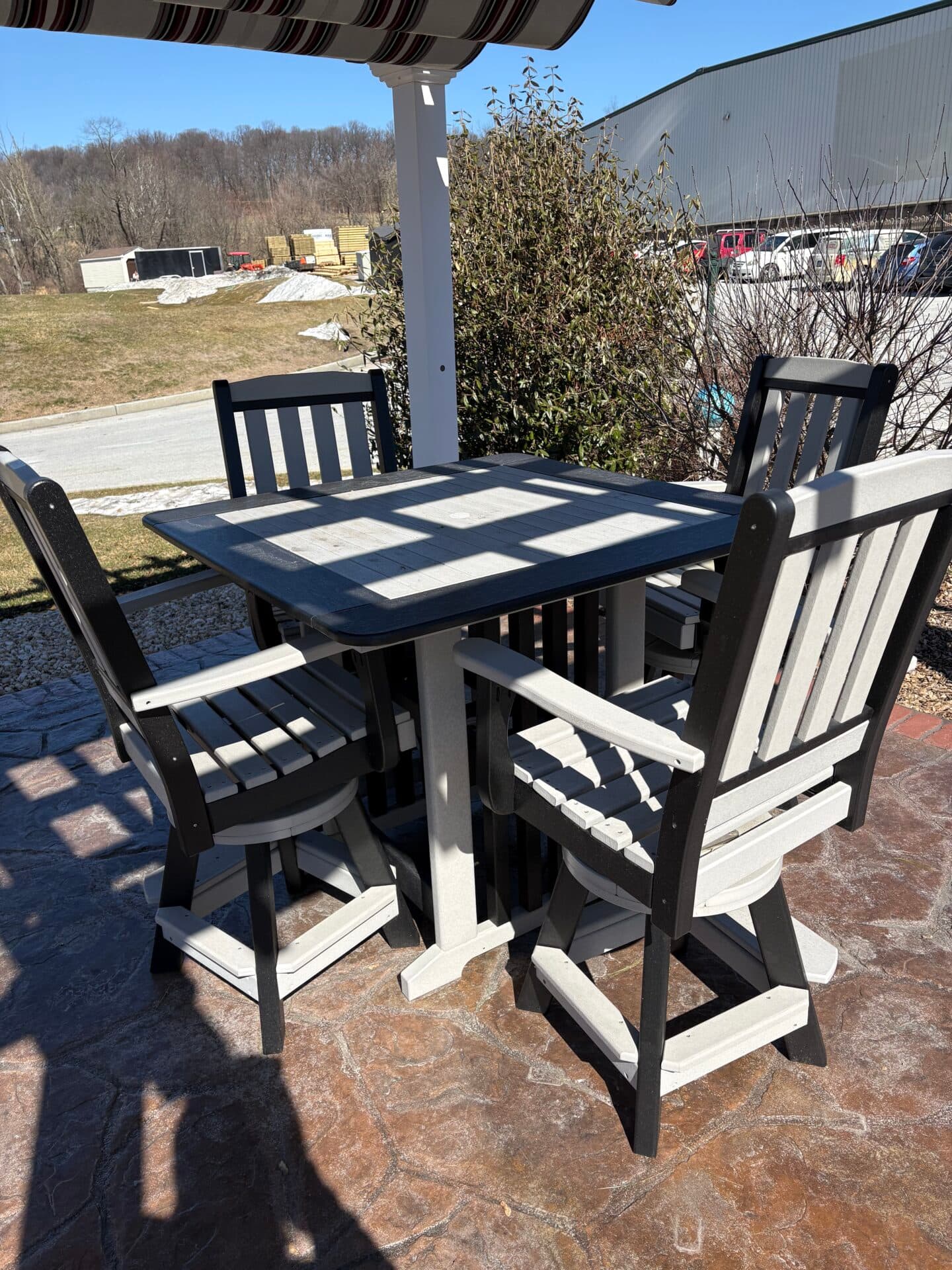 43” Poly Dining Set