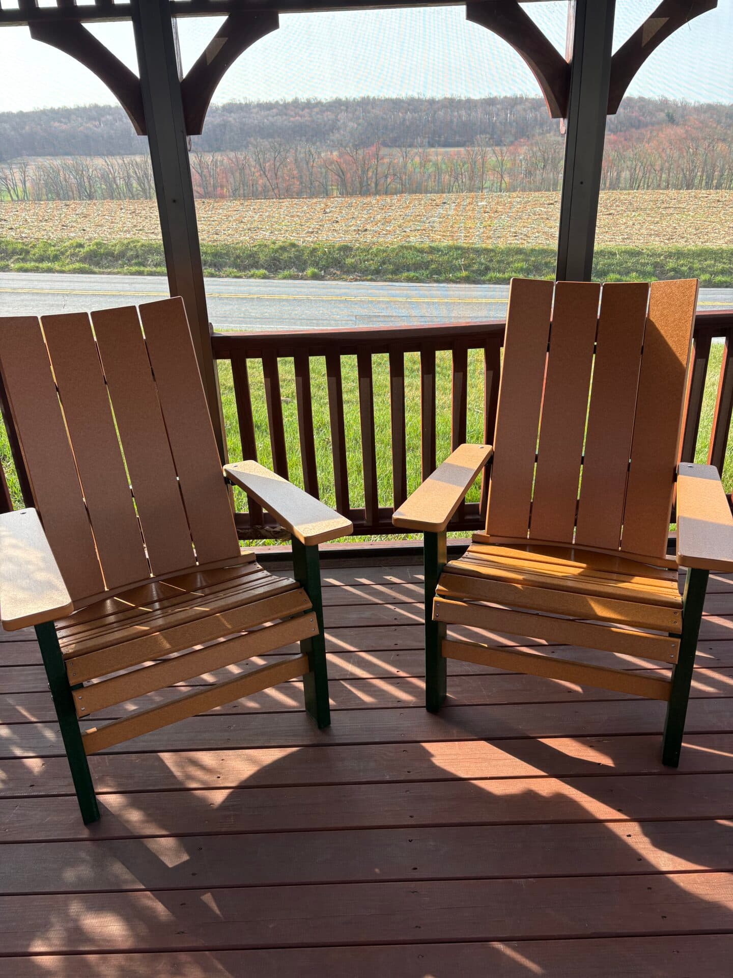 Poly Adirondack Chair Set