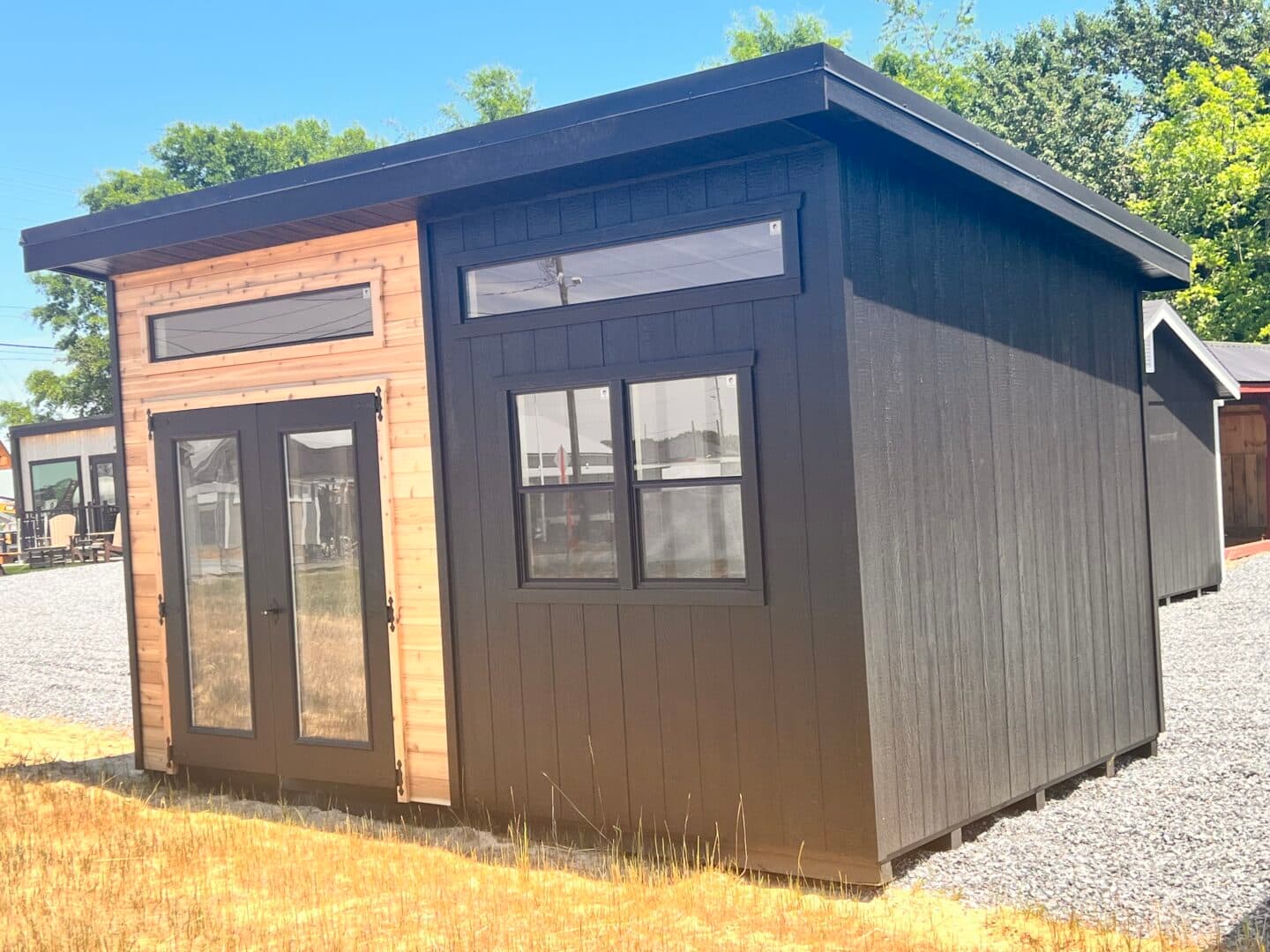 10 x 16 Modern Lean-To Shed - thumbnail 2
