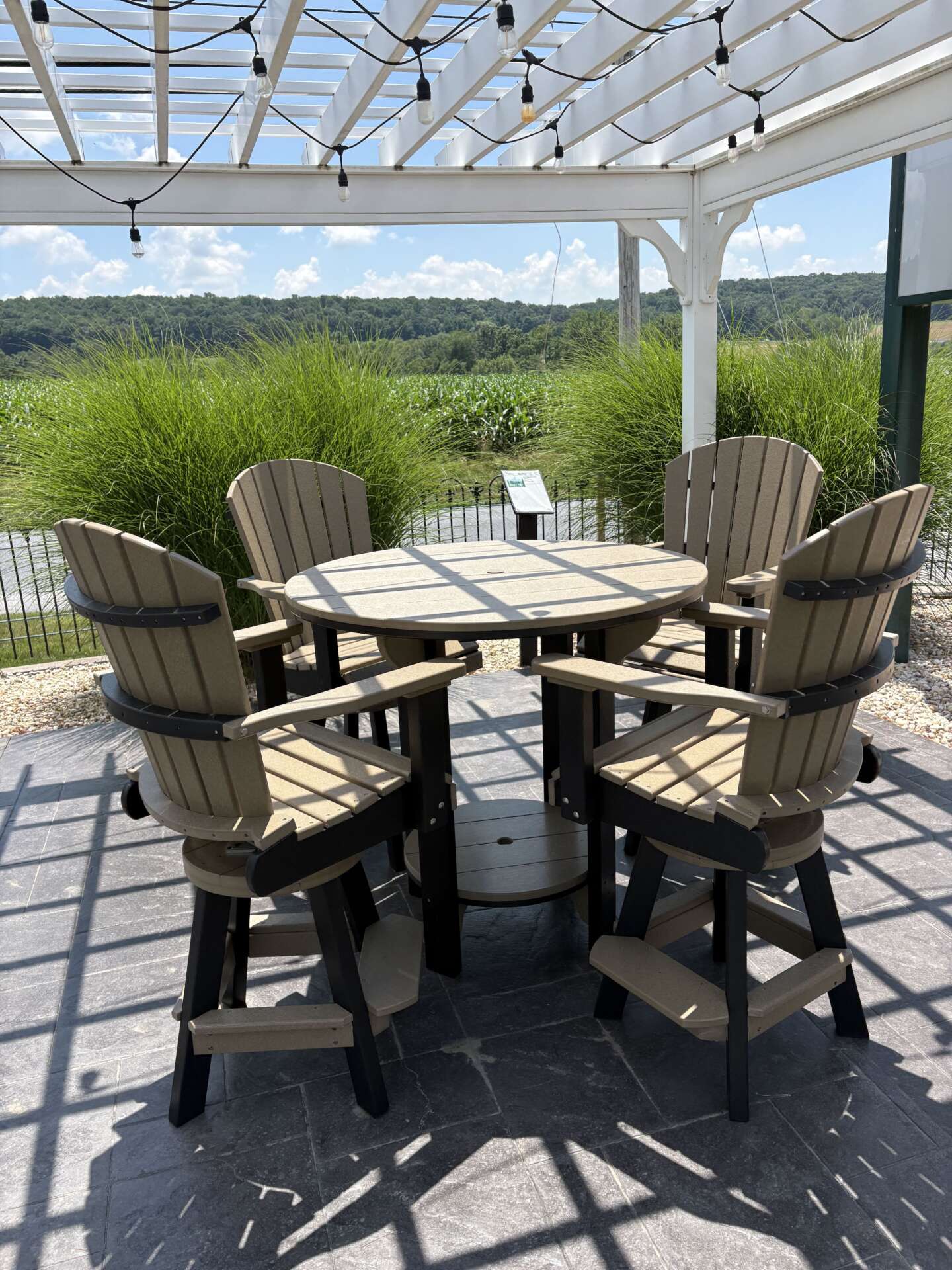 42” Poly Dining Set