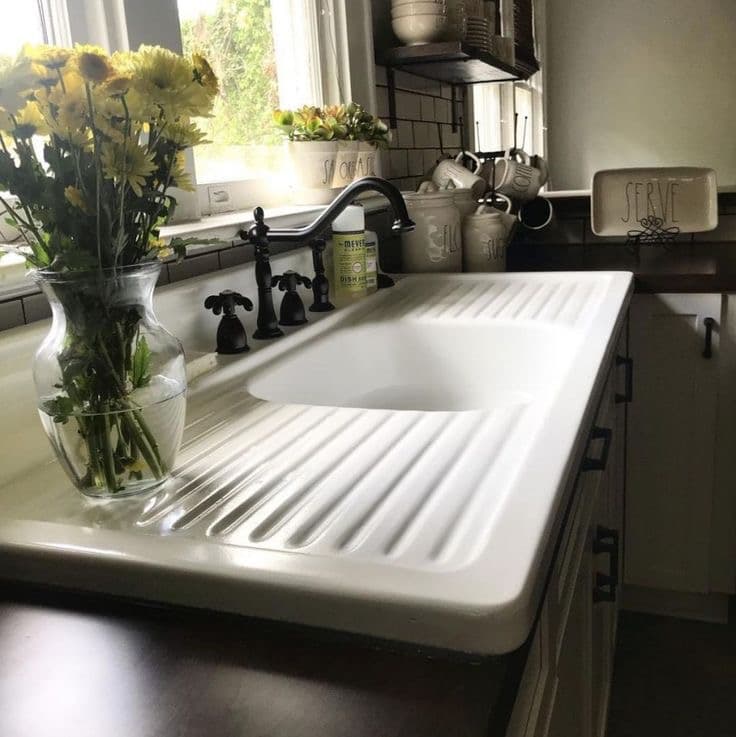 Single Bowl with Double Drainboards – Model #SBDW5424