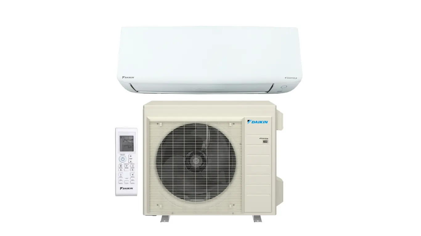 R-32 Daikin 3.0 Ton 18 SEER2, 240V Single Zone, Wall Mount Heat Pump Inverter, Mini Split (AHRI Rating 18 SEER2)