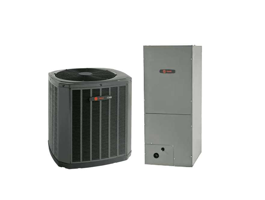 R-454B Trane 2.5 Ton 14.3 SEER2, Single Stage Heat Pump with Multi-Positional Air Handler (AHRI Rating 14.3 SEER2)