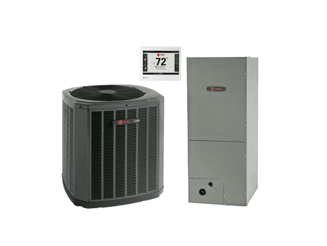 R-454B Trane 5 Ton 18 SEER2, Variable Speed Heat Pump with Multi-Positional Variable Speed Air Handler (AHRI Rating 18.1 SEER2)