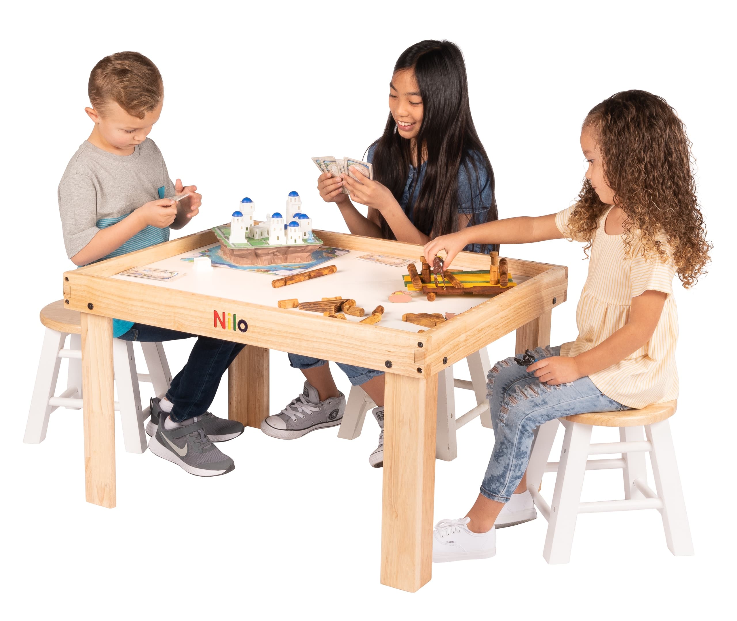 Wooden Childrens Stool - thumbnail 7