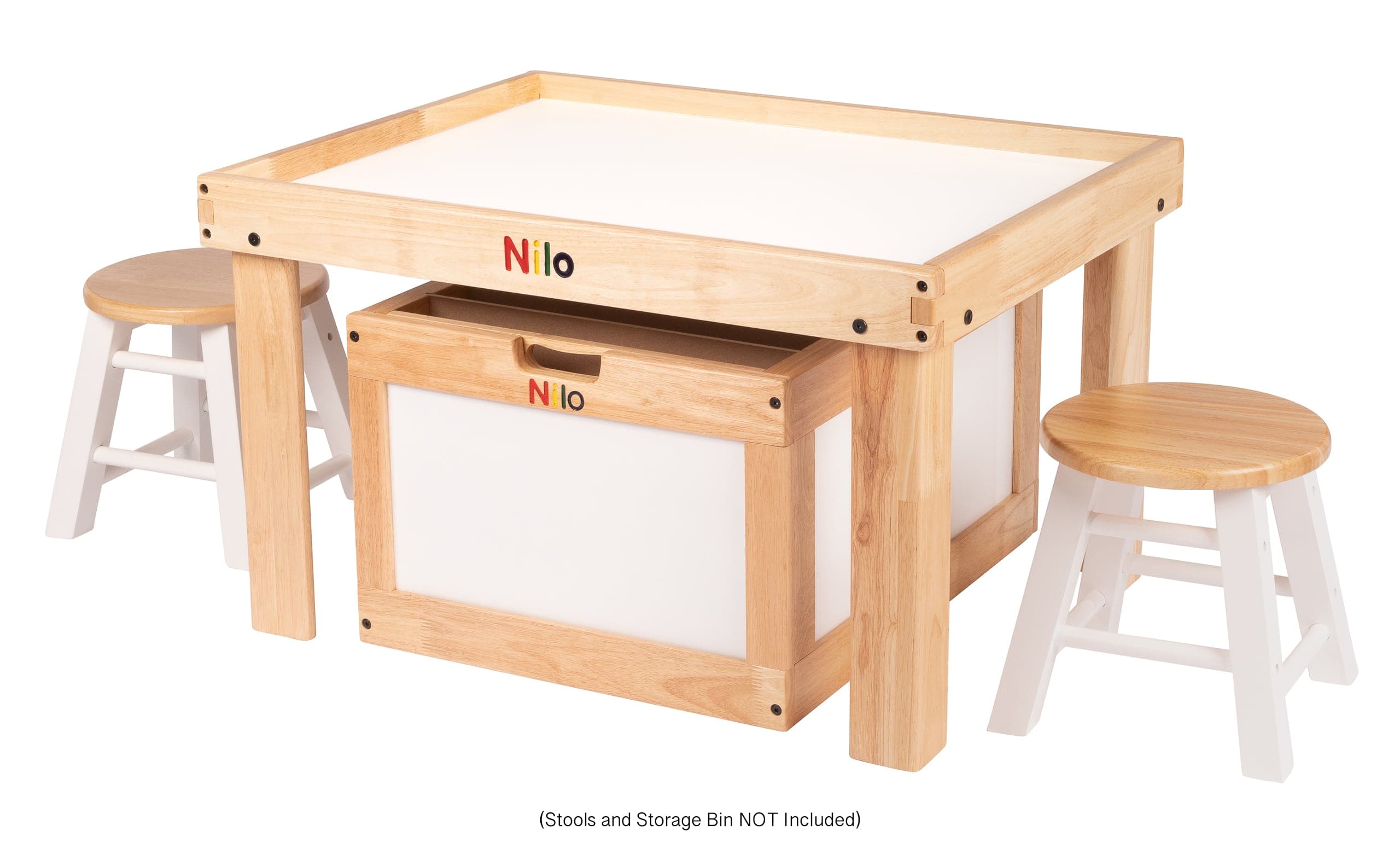 Small Nilo® Toddler Activity Table with Blue Baseplates NO HOLES - thumbnail 4