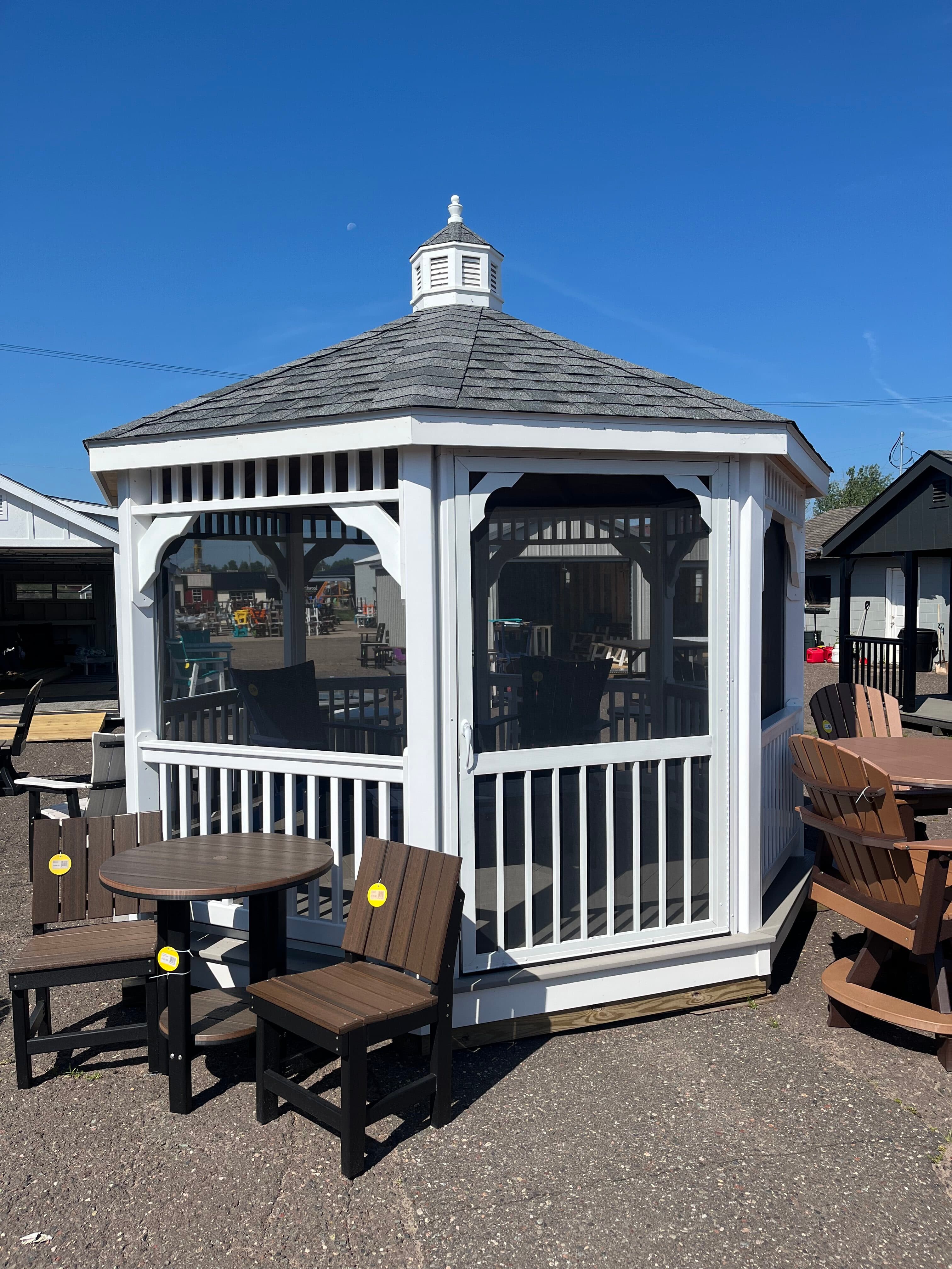 12′ Vinyl Gazebo