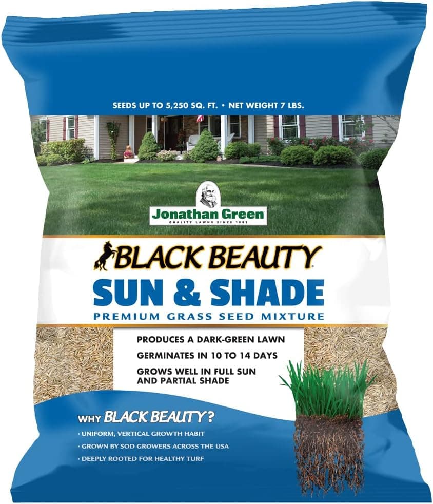 Jonathan Green Black Beauty Sun & Shade Grass Seed (7lb)