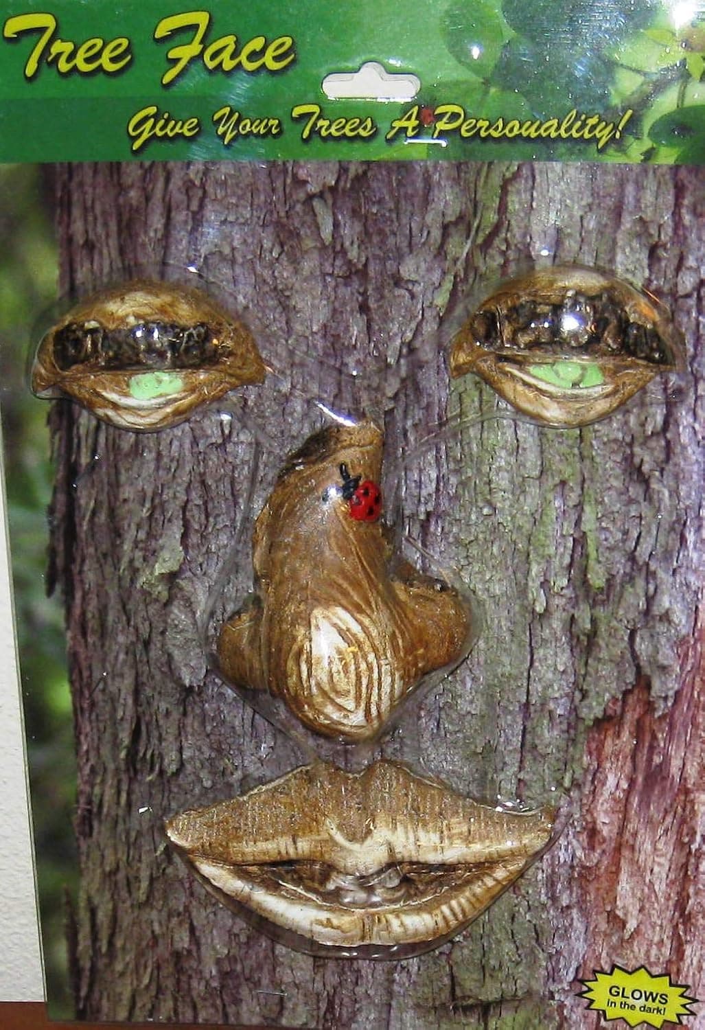 Sleepy Tree Face