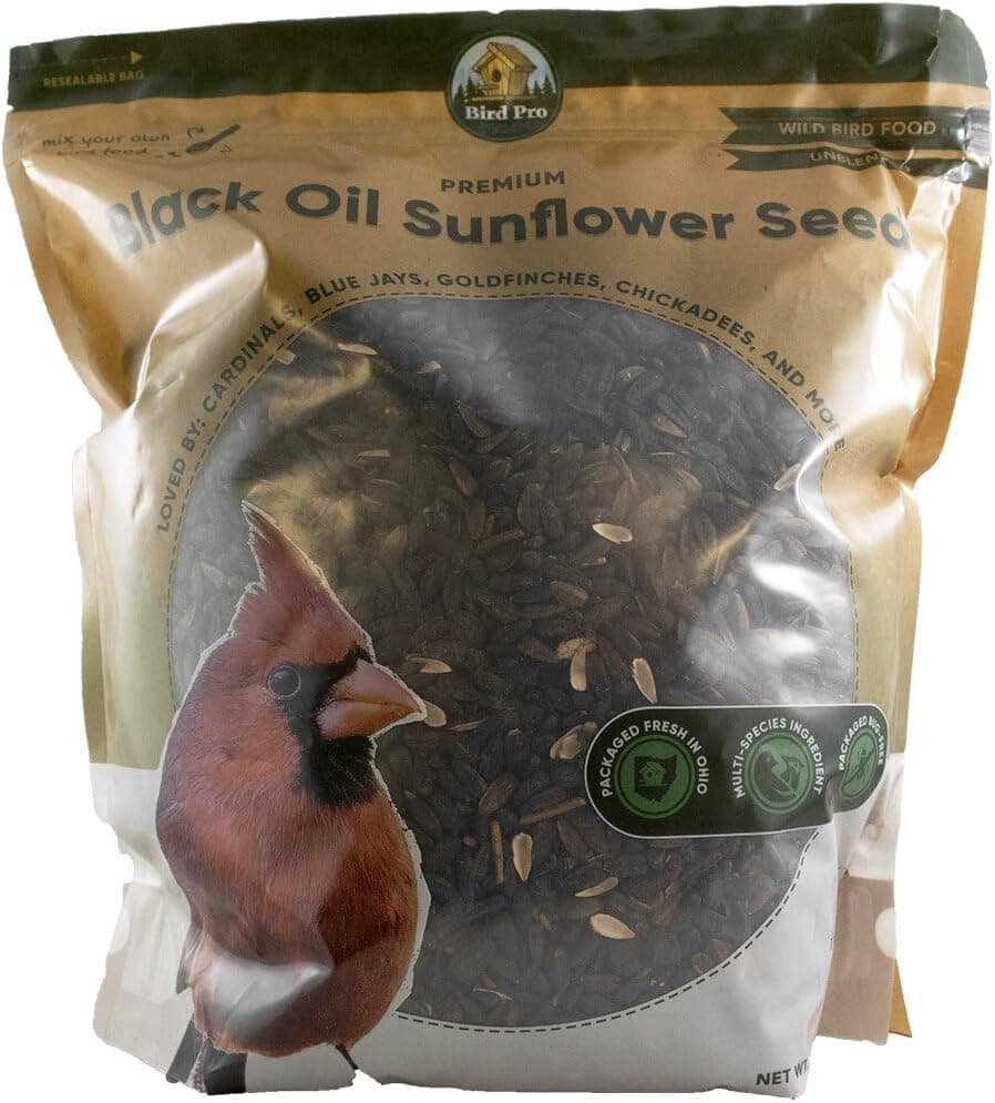 Bird Pro Black Oil Sunflower Seeds (4 lbs)