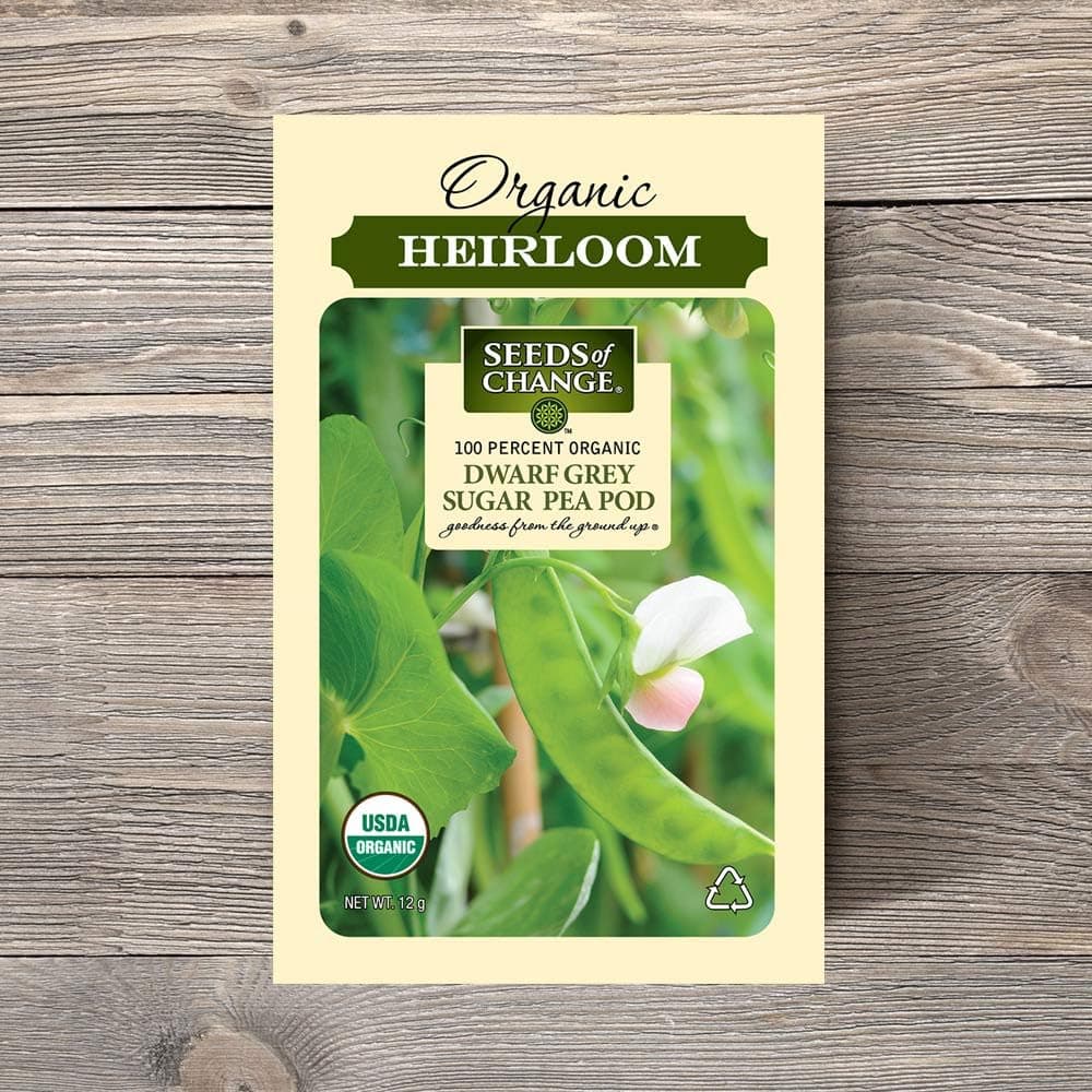 Seeds of Change Dwarf Grey Sugar Pea Pod - thumbnail 2