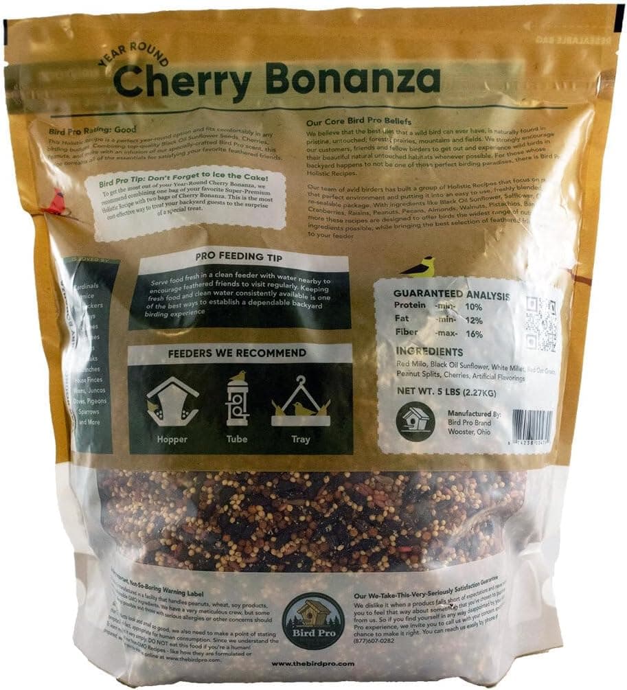Bird Pro Year Round Cherry Bonanza (5lbs) - thumbnail 3