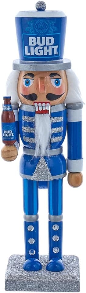 Budweiser Kurt Adler 10-Inch Bud Light Nutcracker - thumbnail 2