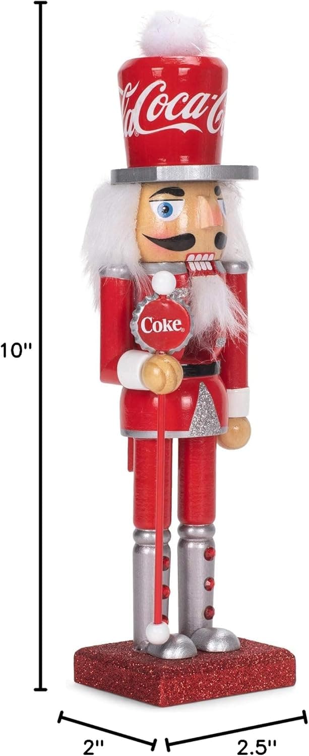 Coca-Cola Kurt S. Adler 10-Inch Wooden Nutcracker - thumbnail 5