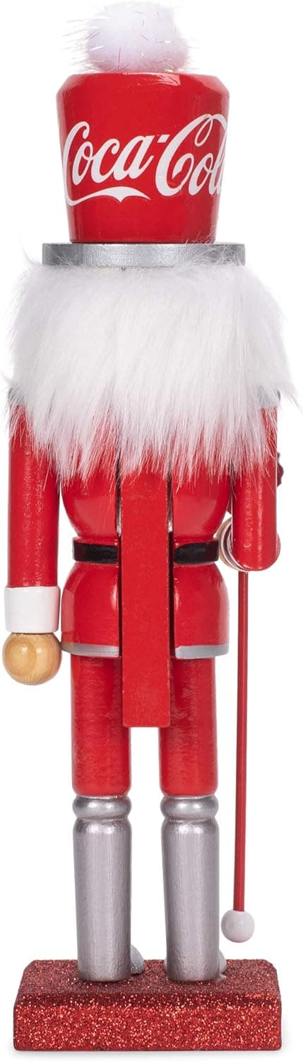 Coca-Cola Kurt S. Adler 10-Inch Wooden Nutcracker - thumbnail 4