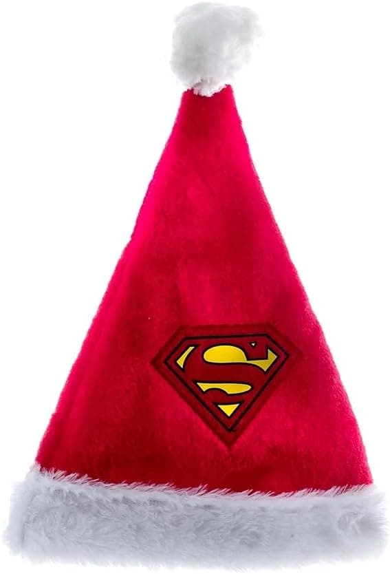 Kurt Adler Superman Santa Hat - thumbnail 2