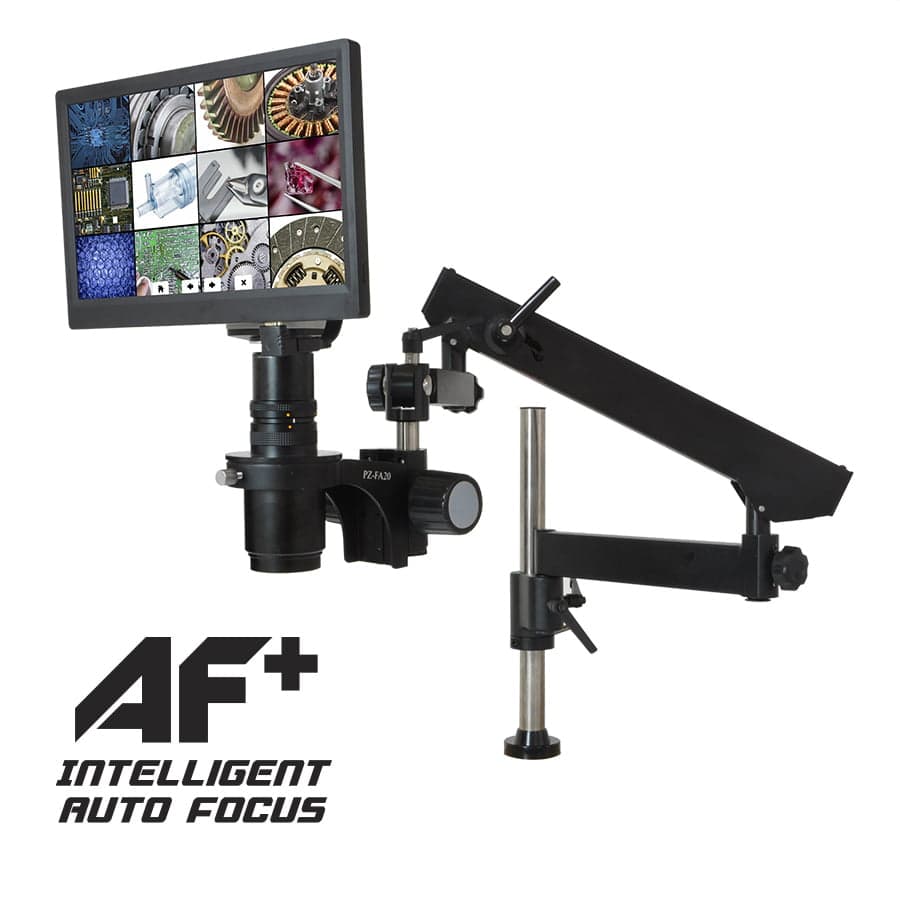 Super-Scope® AF+ Intelligent Auto Focus Digital Microscope – Articulated Arm Base
