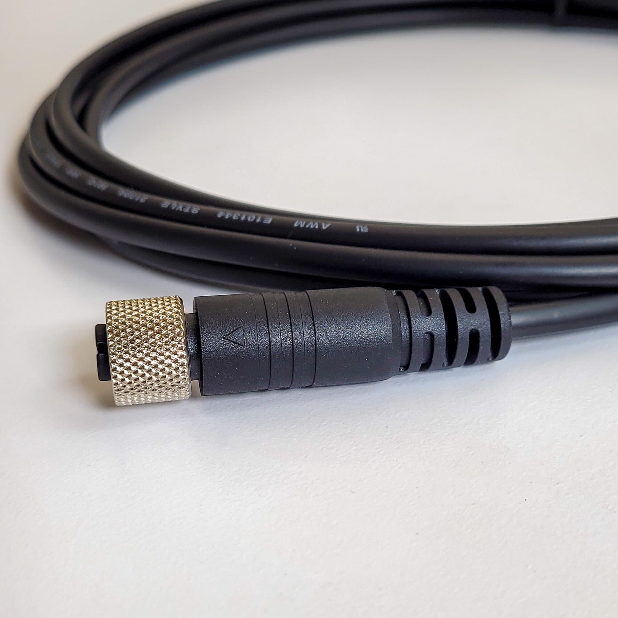 24v DC Input Cable (12 ft / 3.7m) for Single Light Unit LED-1936 Machine Lights - thumbnail 4