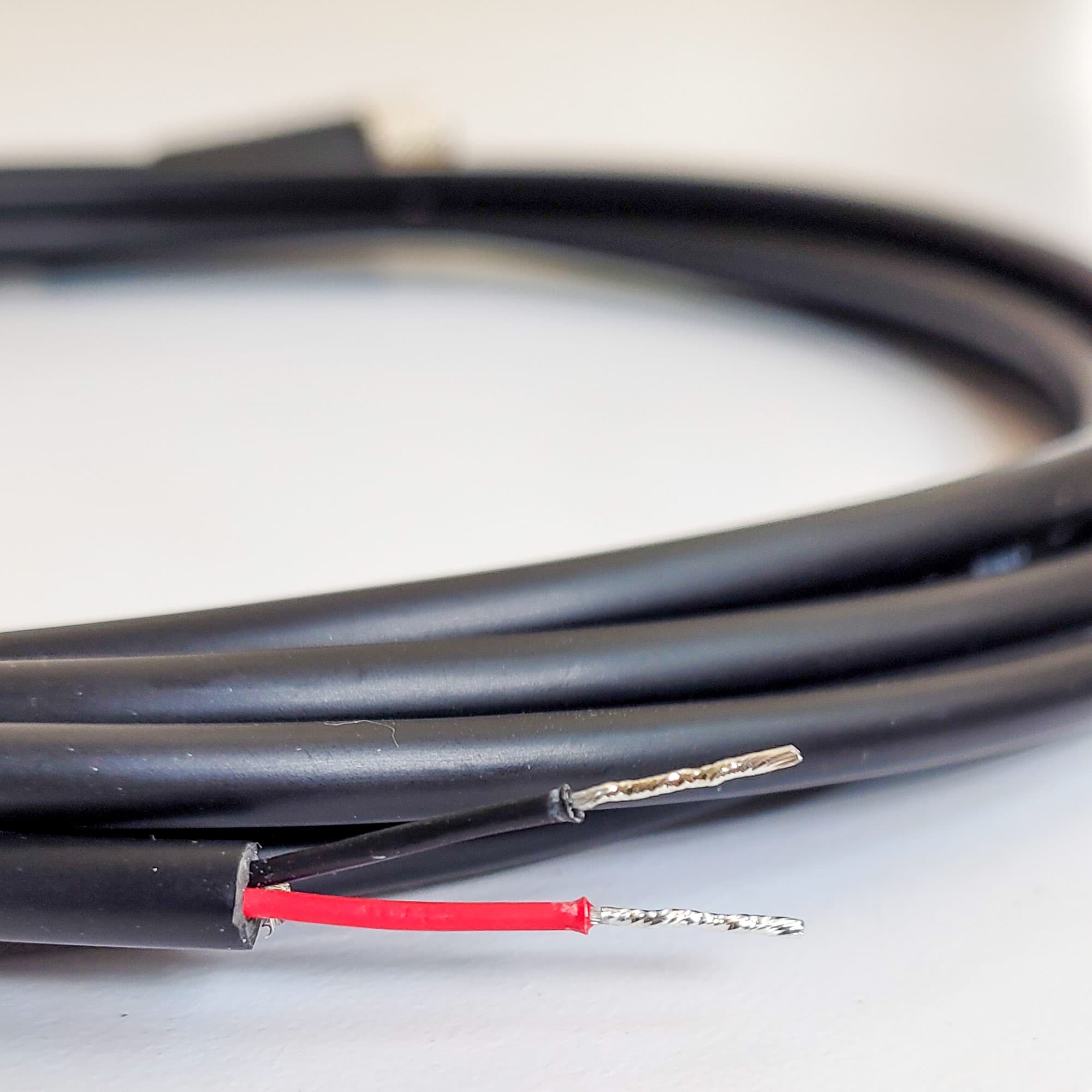24v DC Input Cable (12 ft / 3.7m) for Single Light Unit LED-1936 Machine Lights - thumbnail 2