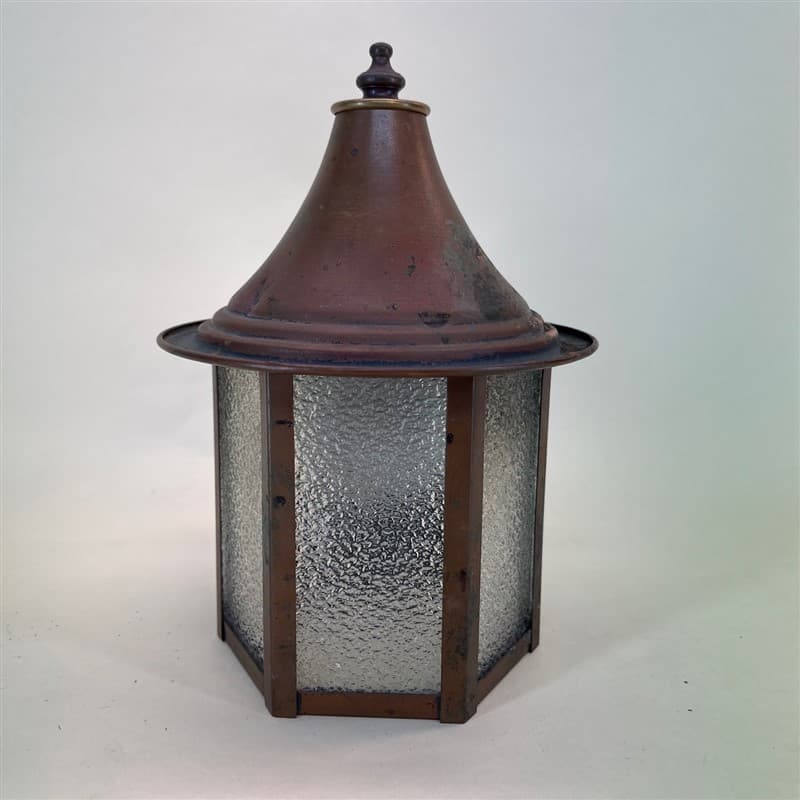 Petite copper outdoor wall sconce - thumbnail 5