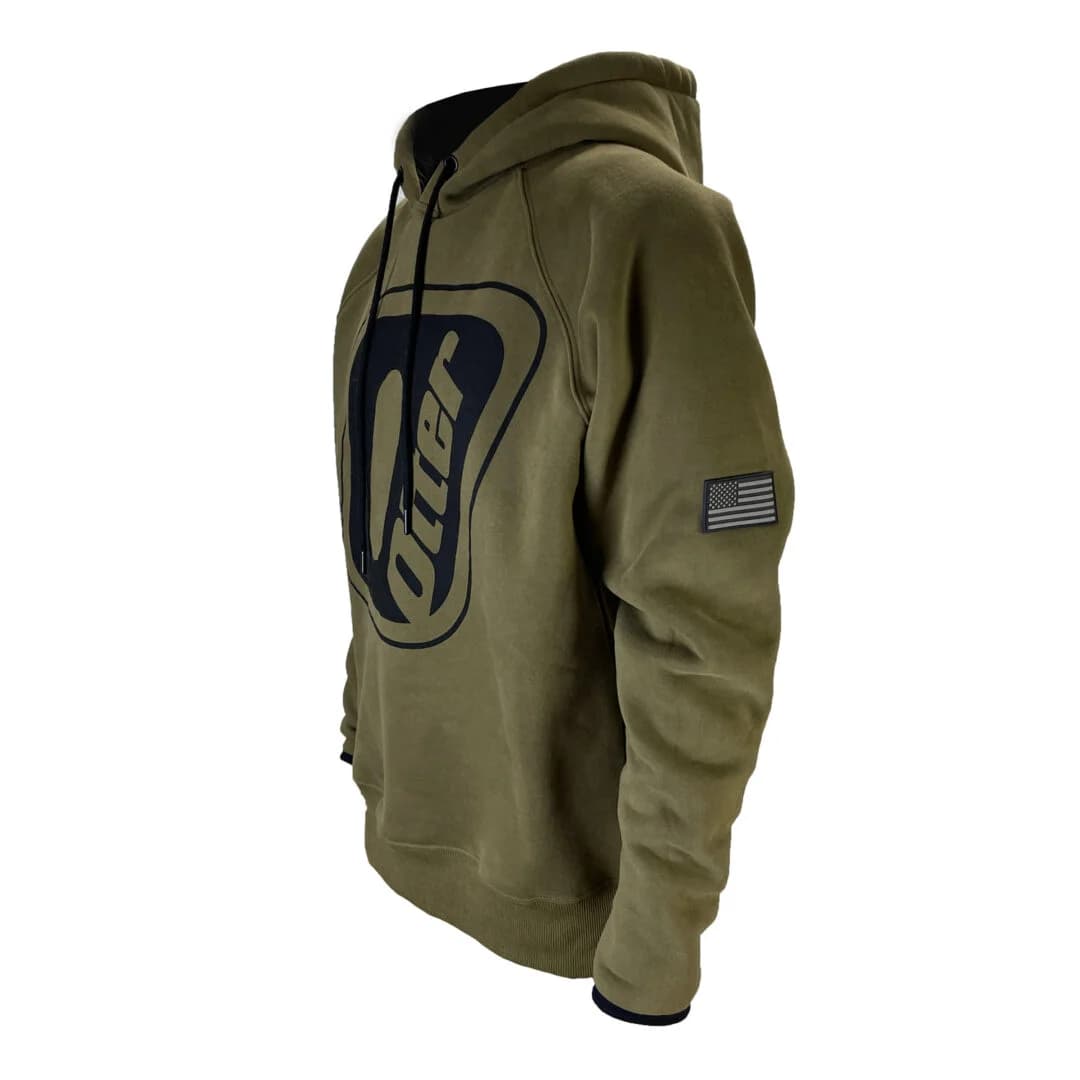 Olive Green Hoodie - thumbnail 2