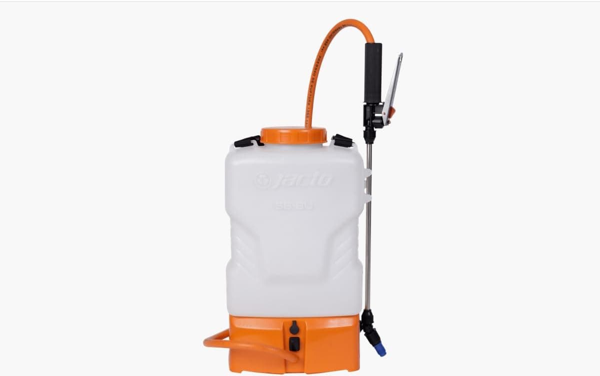 Jacto SB-8U 2-Gallon Battery-Powered Pest Control Sprayer | Shoulder-Carry Model for Urban Pest Control and Disinfection
