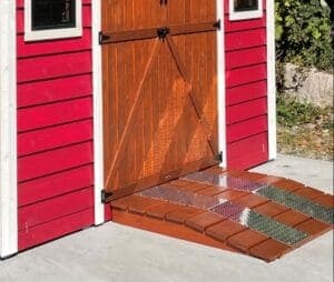 Western Red Cedar Shed Ramp | Outdoor Access Ramp - thumbnail 9