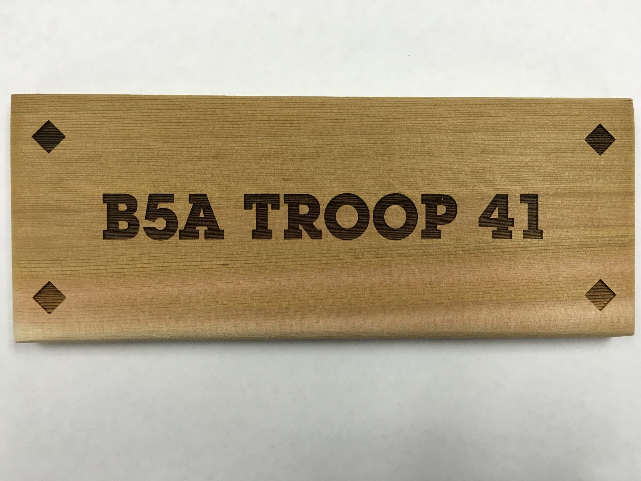 Western Red Cedar Custom Plaque – Engraved Cedar Sign - thumbnail 7