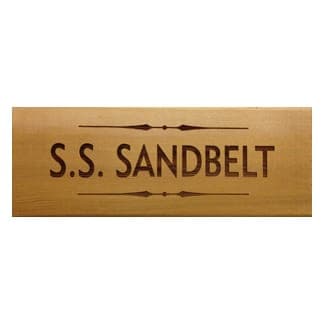 Western Red Cedar Custom Plaque – Engraved Cedar Sign - thumbnail 6