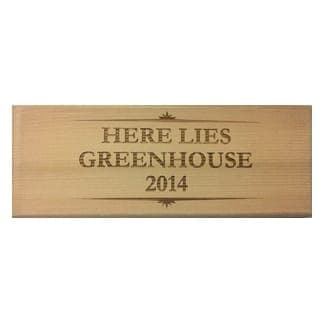 Western Red Cedar Custom Plaque – Engraved Cedar Sign - thumbnail 4